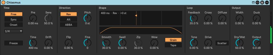 Chiasmus screenshot